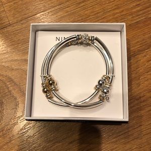 NWT Nine West Set of Two Bangle Slip On Bracelets.
